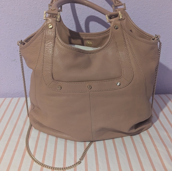 Tory Burch Pink Leather Shoulder Bag - Picture 5 of 8